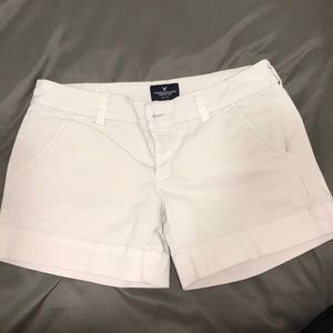 American rage midi shorts